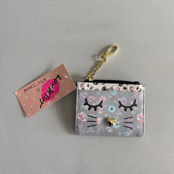 Betsey Johnson Other - Luv Betsey by Betsey Johnson wallet lbflip grey